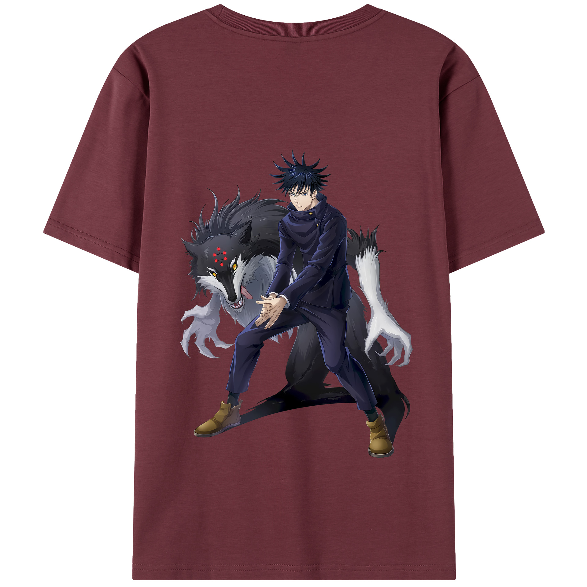 （画像用） 呪術廻戦 Jujutsu Kaisen 綿100％半袖Tシャツ（背面プリント）